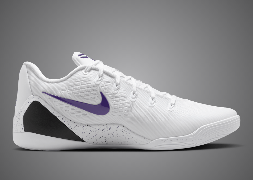 Nike Kobe 9 EM Low Protro Lakers Home Medial