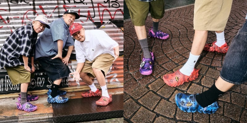 BAPE x Crocs Echo RO Clog Pack Drops May 9th