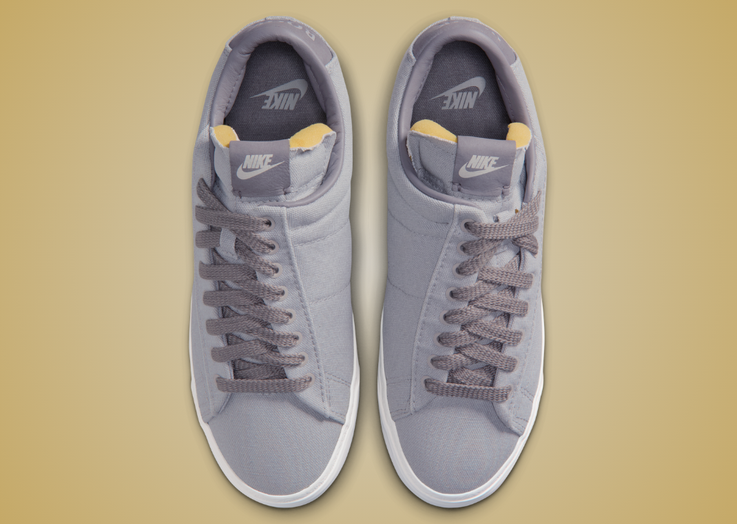 Devin Booker x Nike Blazer Low Pearl Grey - Top
