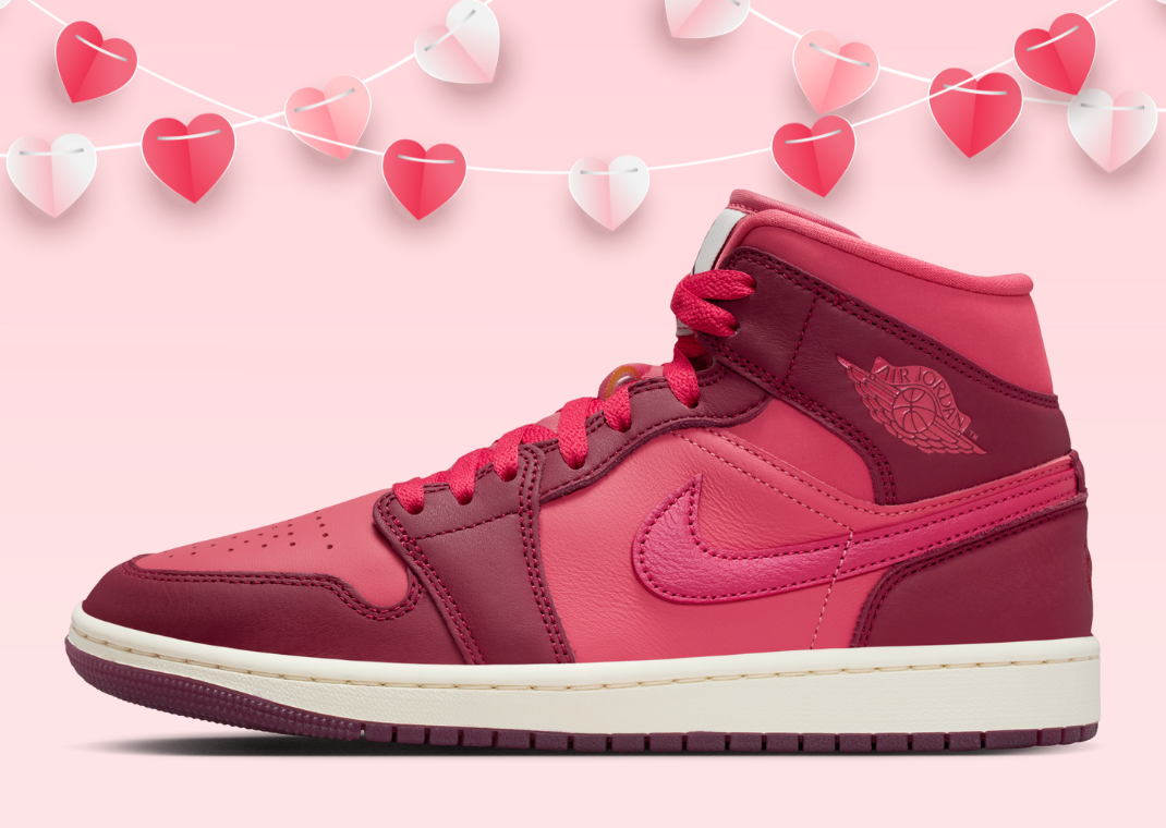 jordan 1 heart swoosh