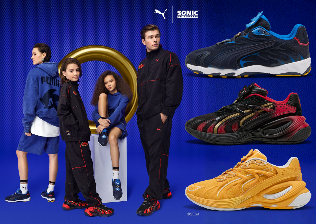 Sonic the Hedgehog x Puma Collection