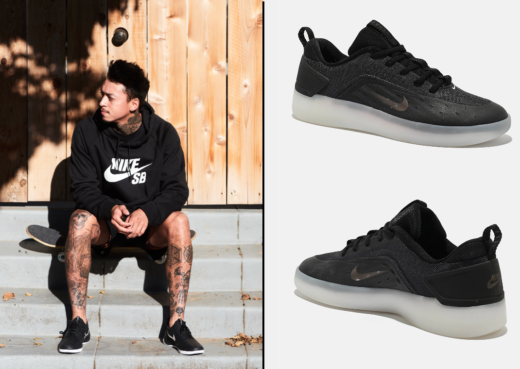 Nyjah Huston With Nike SB Nyjah 4