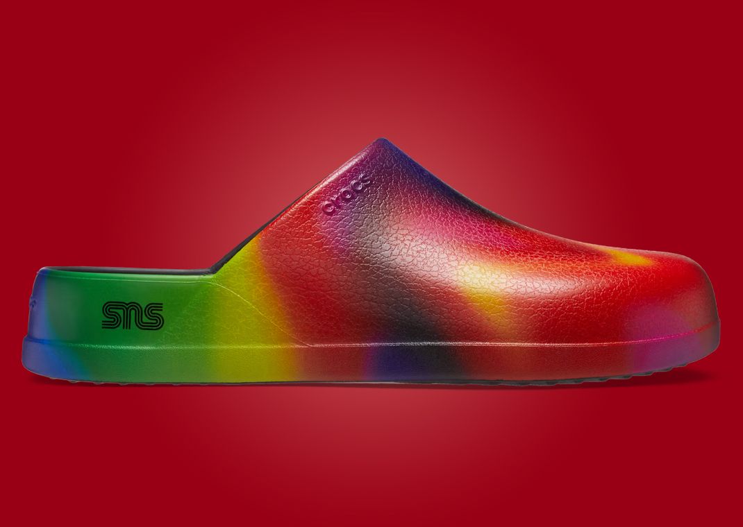 The SNS x Crocs Dylan Clog Rainbow Releases in 2024
