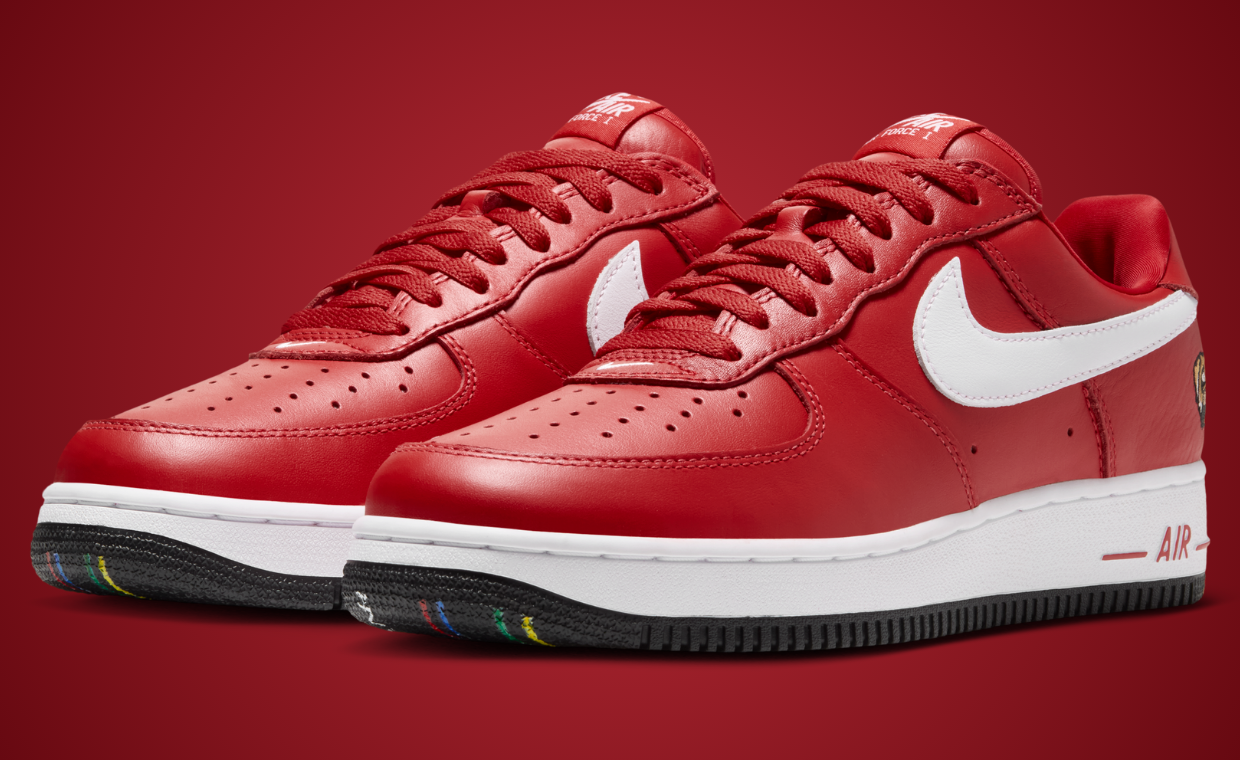 Victor Victor x Nike Air Force 1 Low '01 University Red