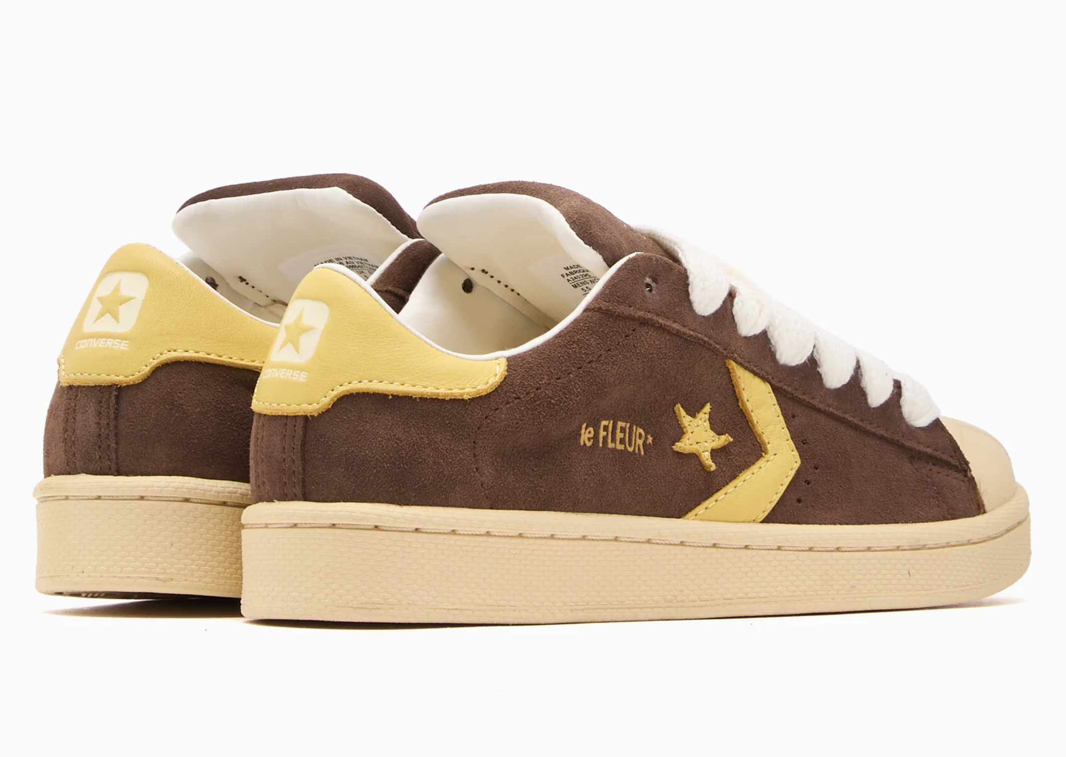 Tyler, the Creator x Converse Pro Leather Bison - Heel Angle