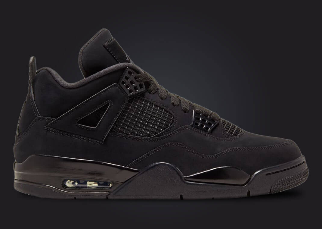 Air Jordan 4 Retro Black Cat (image via Nike)