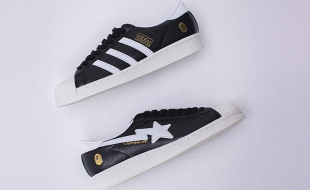 The atmos x BAPE x adidas Superstar Releases May 2025