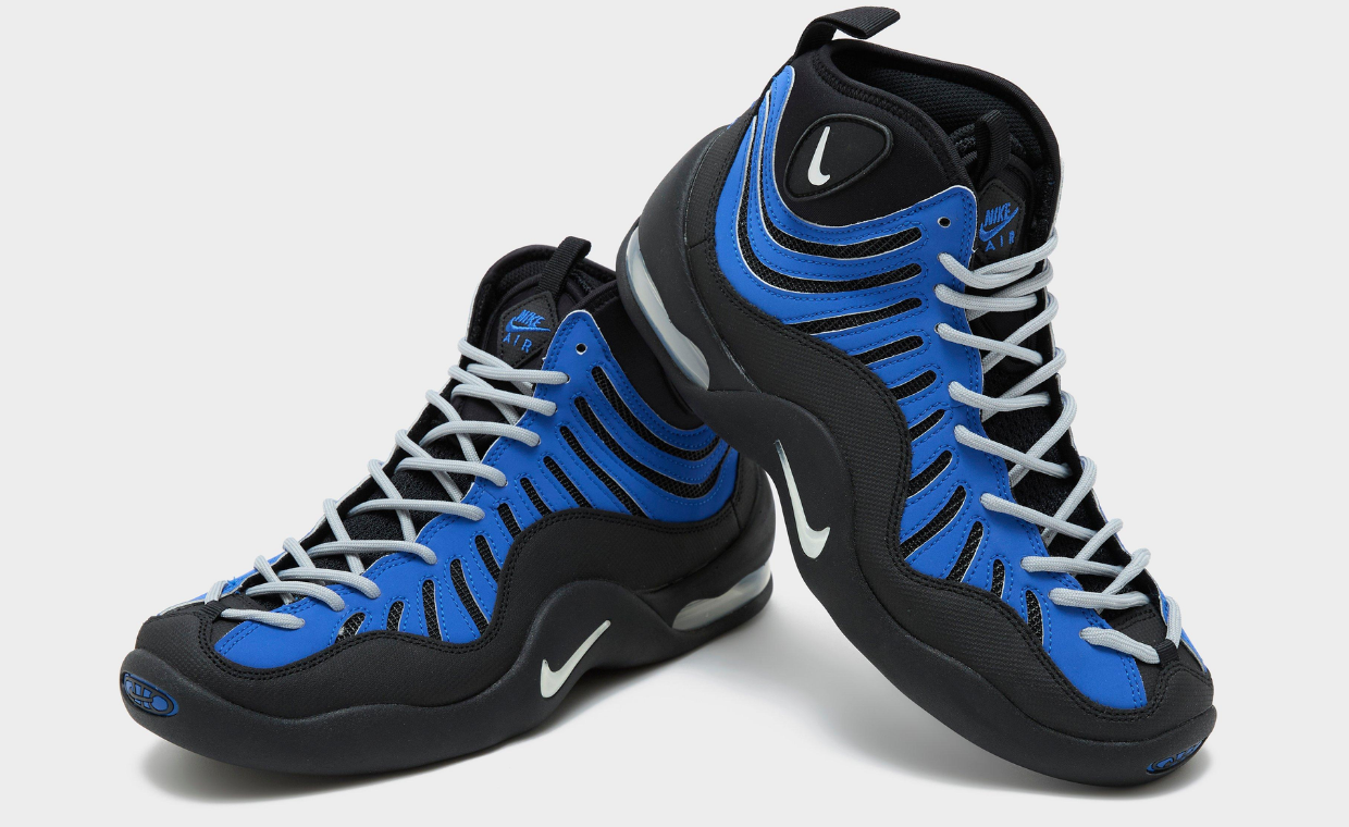 The Nike Air Bakin is Back in Black and Blue for the Holidays