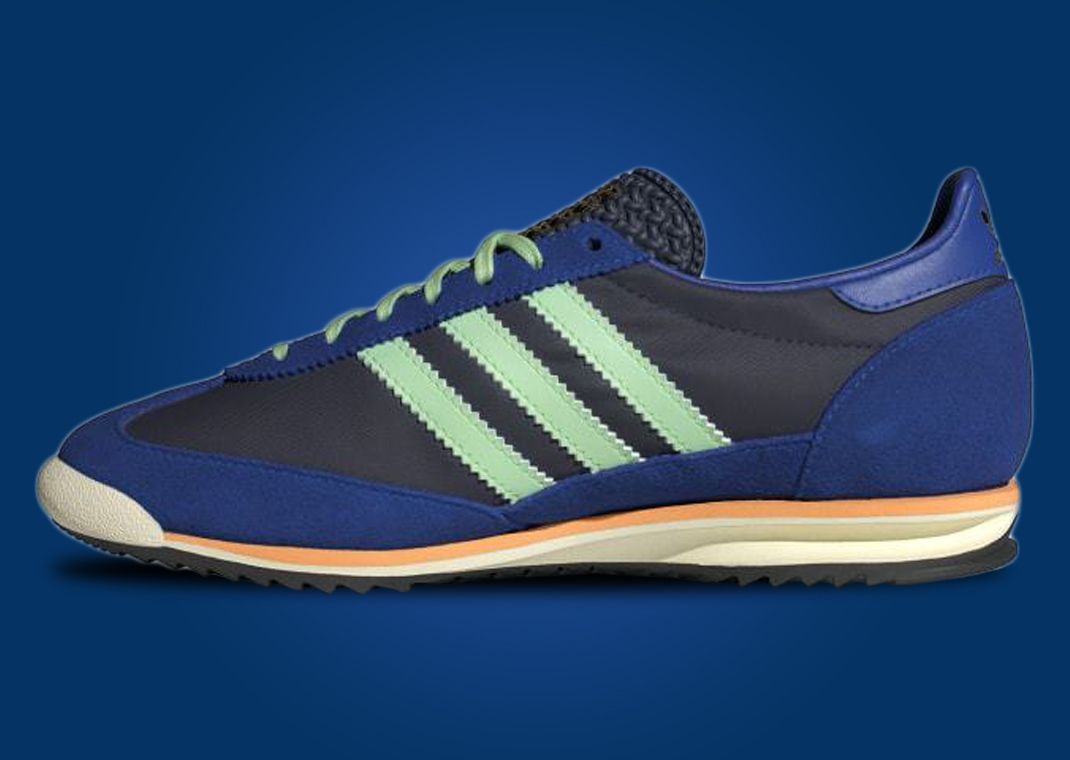 adidas SL 72 Night Indigo Semi Green Spark (W) Medial