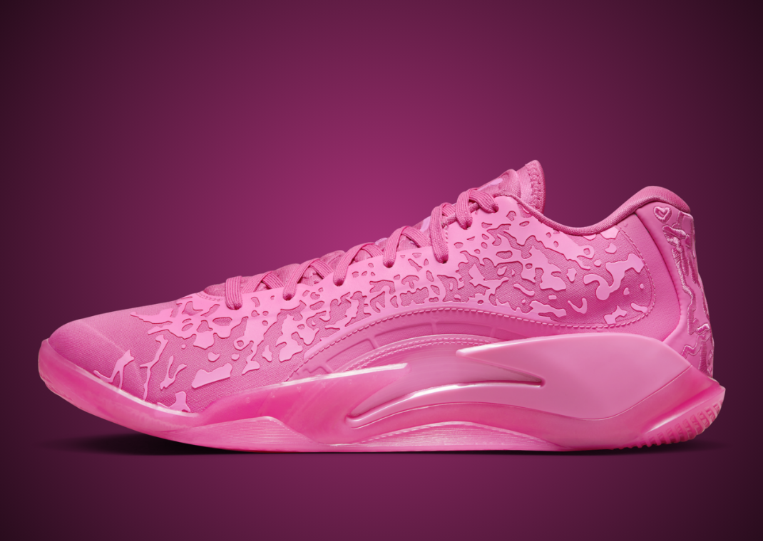 Jordan Zion 3 Pink Lotus Lateral