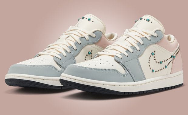 Bring the Bling With the Air Jordan 1 Low Turquoise Stone