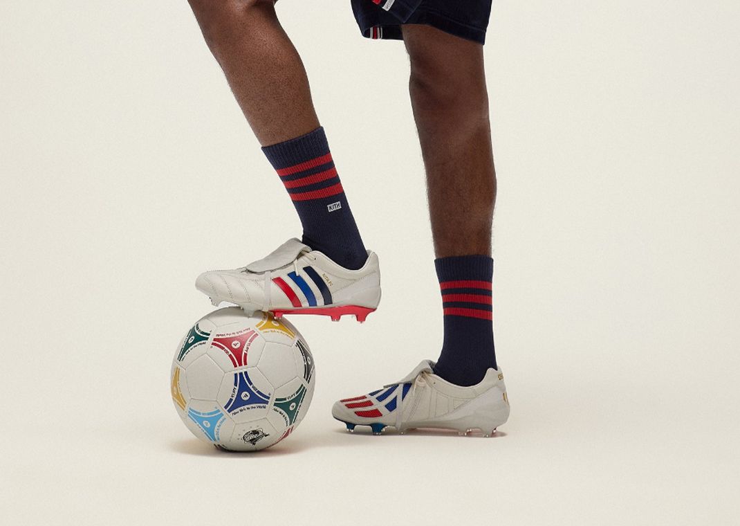 Kith x adidas Predator Mania Cleat White Vivid Red