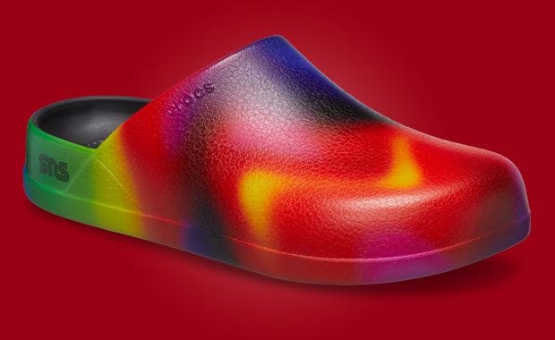 The SNS x Crocs Dylan Clog Rainbow Releases in 2024