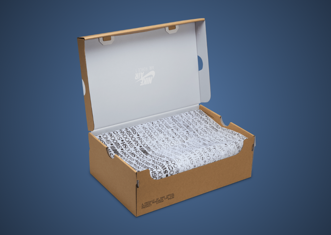 .SWOOSH x Nike Air Force 1 Low TINAJ B Packaging