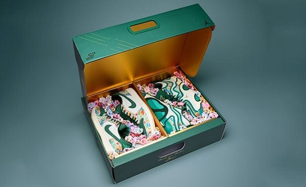 Jayson Tatum's Air Jordan 1 Retro Low OG Welcome to the Garden Releases October 2024