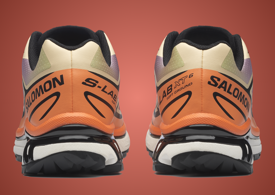 Salomon XT-6 Black/Almond Cream - Back