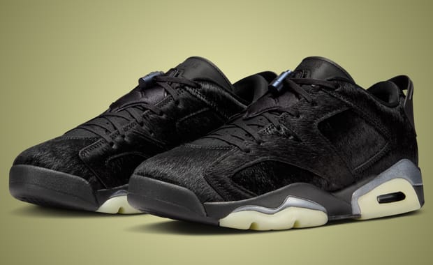 Jordan is Bringing out a Black Horse Hair Air Jordan 6 Low for Spring