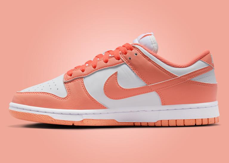 Nike Dunk Low NN Light Wild Mango (W) Medial Right