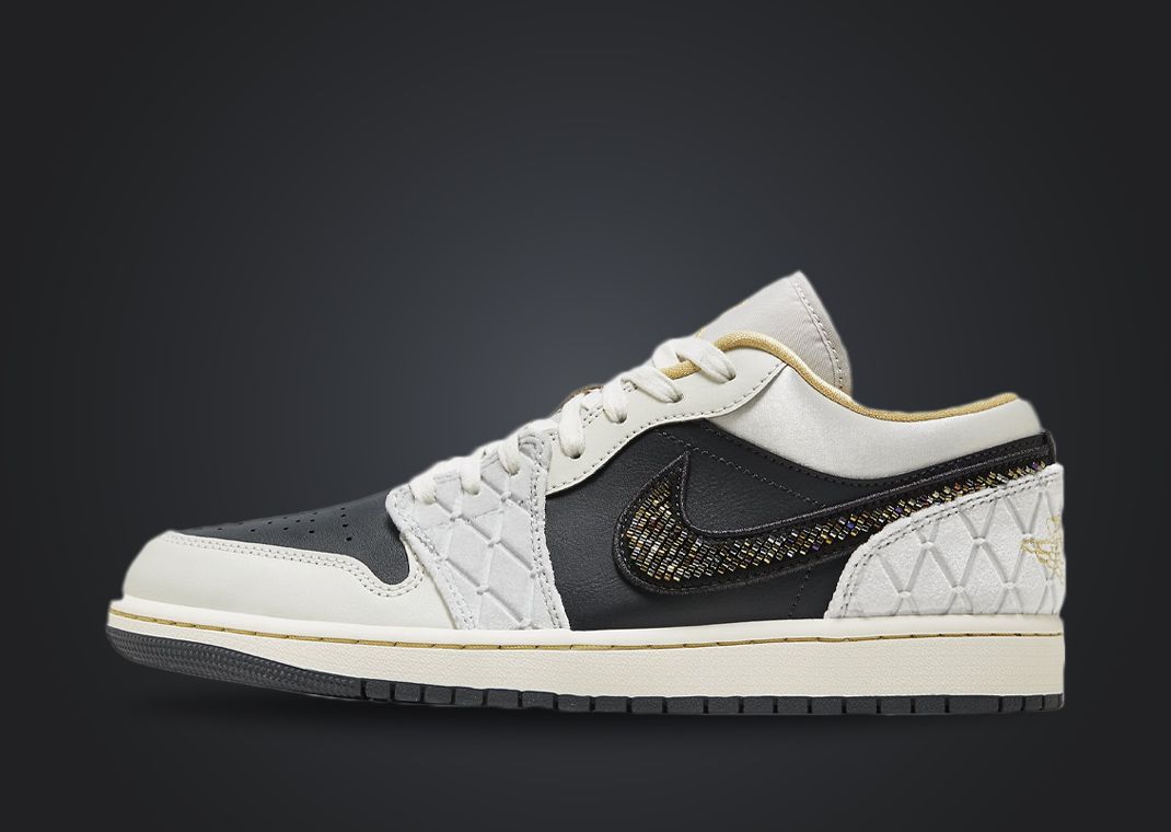 NIKE★海外限定 Jordan 1 Low Beaded Swoosh Air Jordan 1 Low Beaded Swoosh – YankeeKicks Online