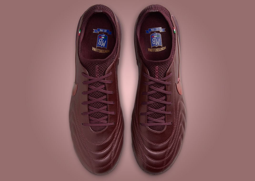 Nike Tiempo Legend 10 Elite Luxe FG Montebelluna Leather Port Wine