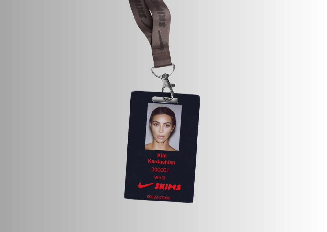 Kim Kardashian Nike Badge for NikeSKIMS