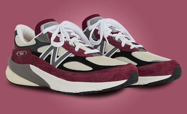 The New Balance 990v6 Made in USA Dark Ember Releases on Halloween
