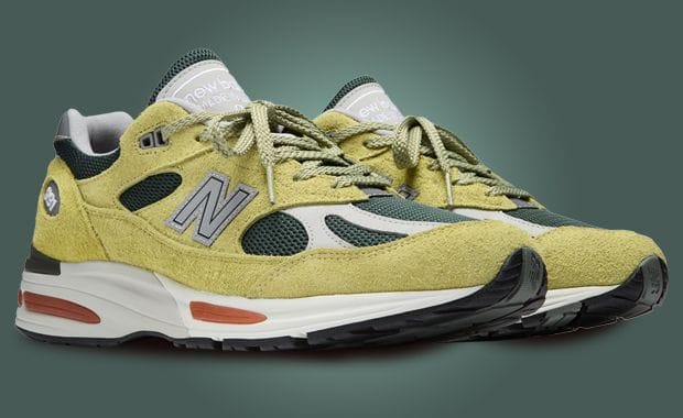 The New Balance 991v2 Made in UK Grape Sorbet Releases July 2025