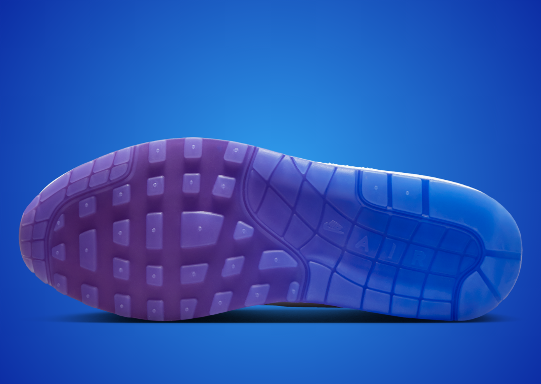 Nike Air Max 1 Kansas City Royals City Connect Outsole
