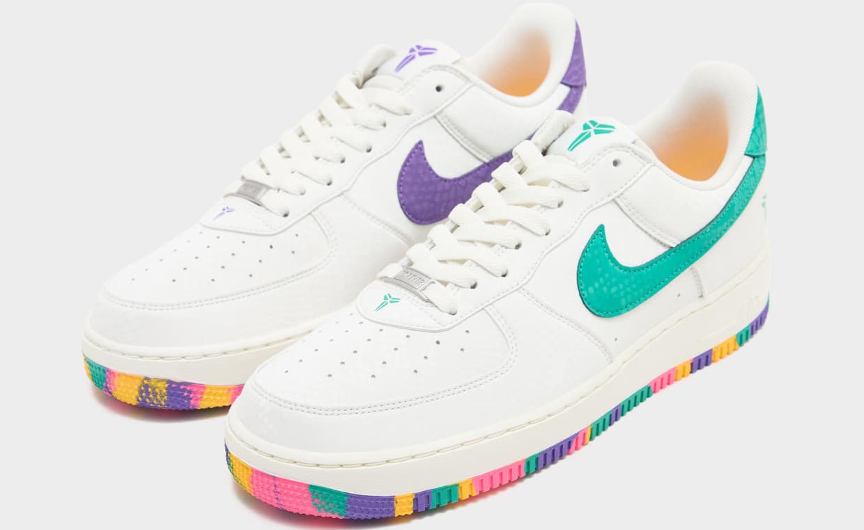 Nike Kobe Air Force 1 Low Sail Multi-Color