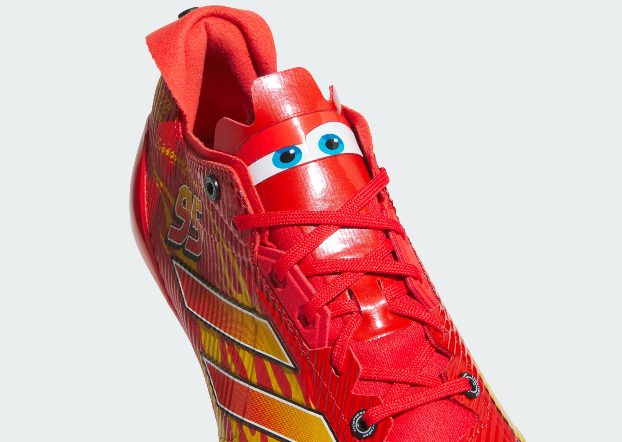 Cars x adidas Adizero Electric II Lightning McQueen - Detail