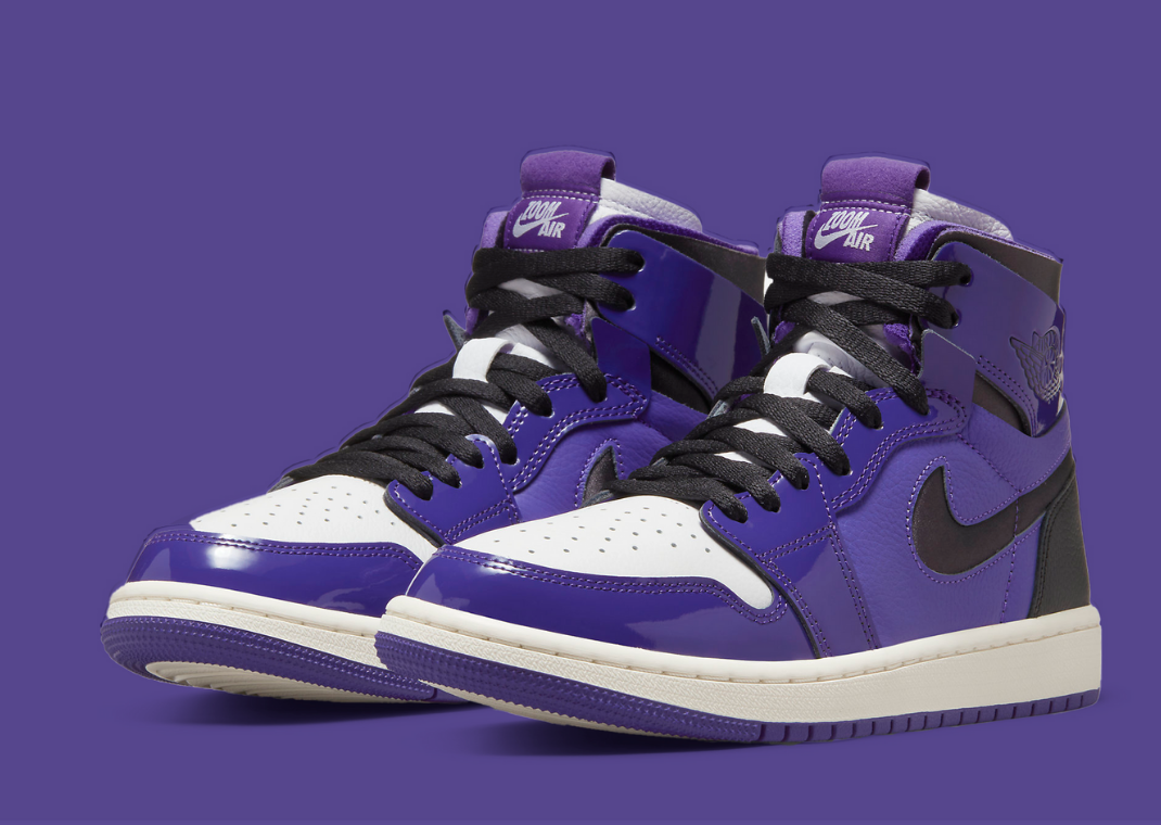 Jordan 1 Zoom CMFT Purple Patent 