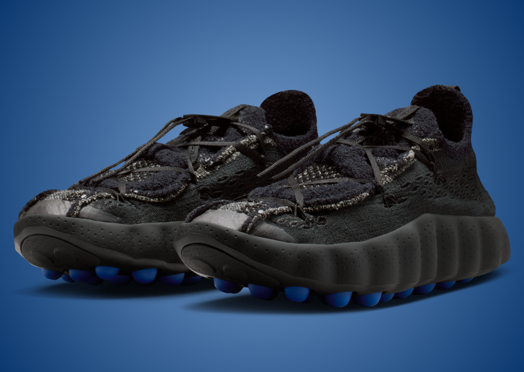 fragment design x Nike Mind 002 Flyknit Black Angle