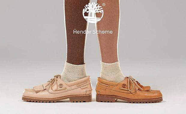 The Hender Scheme x Timberland Authentic Boat Shoe Releases March 2025