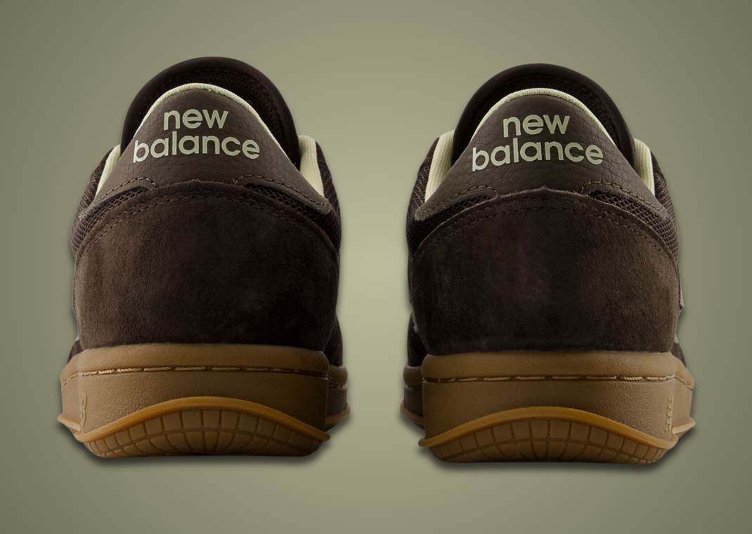 AURALEE x New Balance T500 Vintage Brown - Back