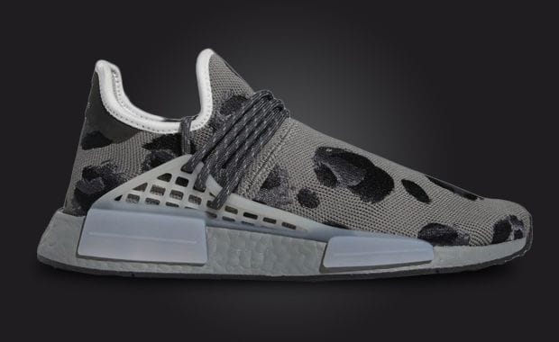 Grey Animal Print Takes Over This Pharrell Williams x adidas HU NMD