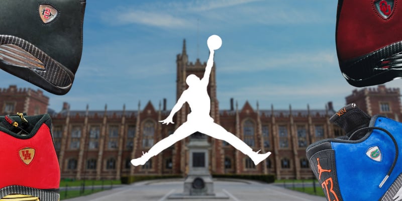 Every NCAA Air Jordan 14 PE