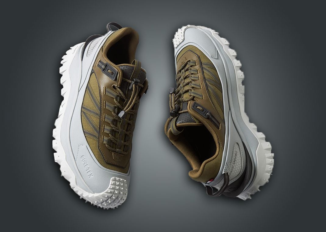 Moncler Trailgrip Gore-Tex Khaki Green Grey (END. exclusive)