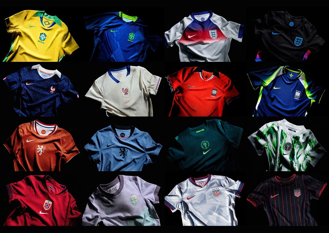 Nike Officially Unveils Its 2025 National Team Kits