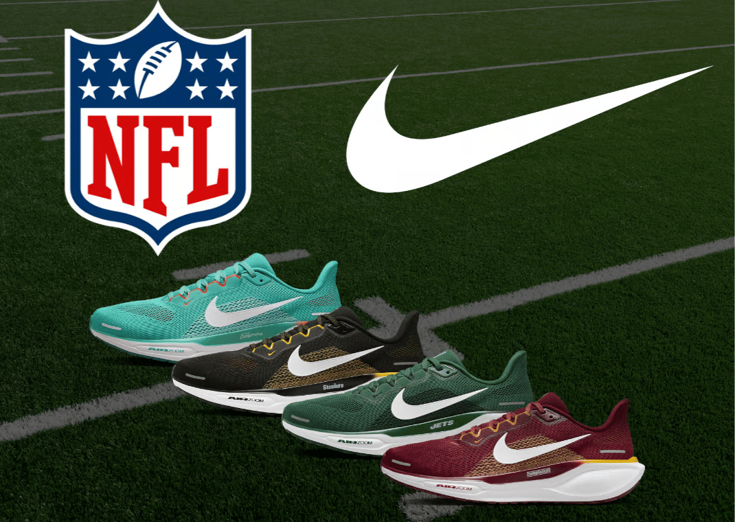 Part of the NFL and Nike's Pegasus 41 Collection from 2024