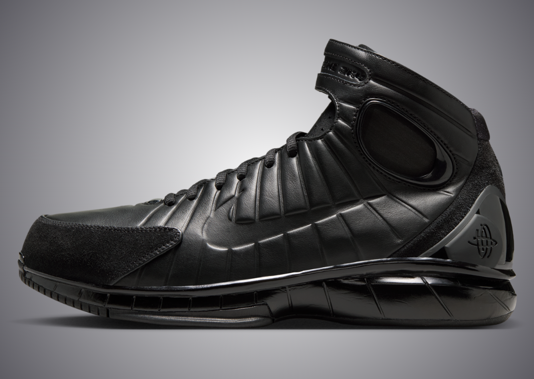 Nike Zoom Huarache 2k4 OT Black lateral