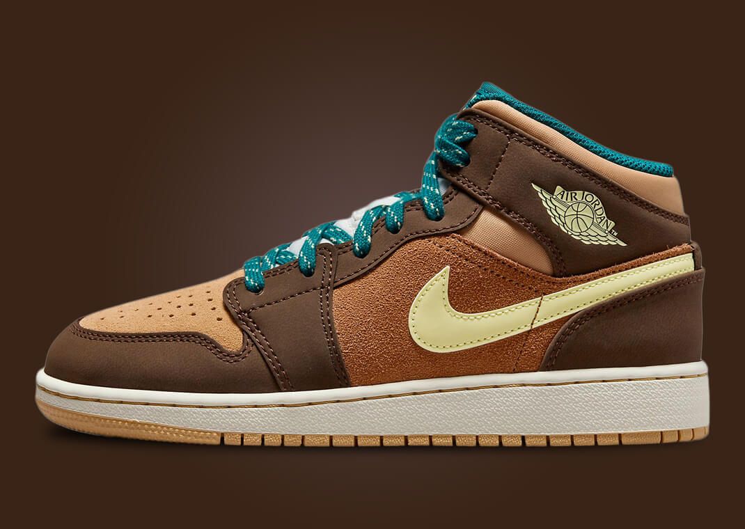 送料込み 追跡あり Nike Air Jordan 1 Mid SE \"Light Brown\" Air Jordan 1 Mid SE Men's Shoes. Nike JP