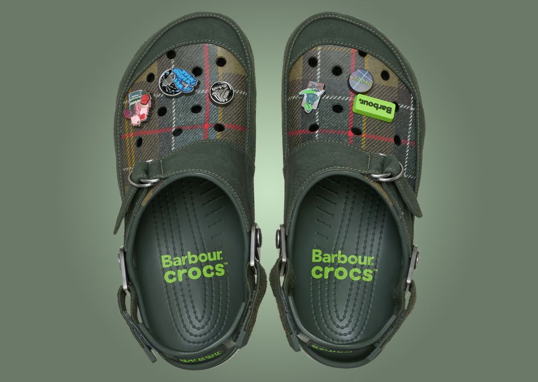 Barbour x Crocs Classic Clog Top