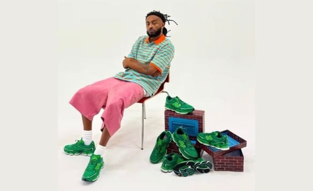 Balance, Bounce, and Bibliotecas: Aminé is Glowing on His 3rd Sneaker Collab