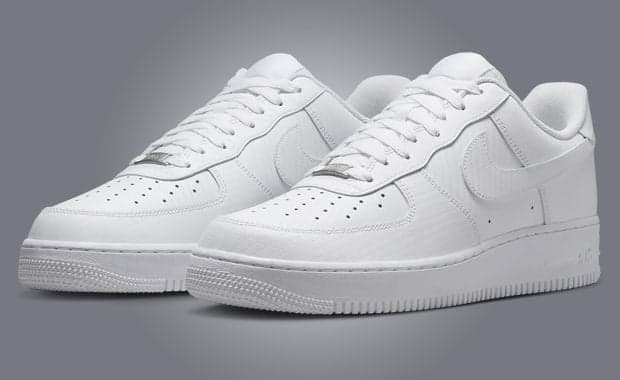 Nike Air Force 1 Low Carbon Fiber White