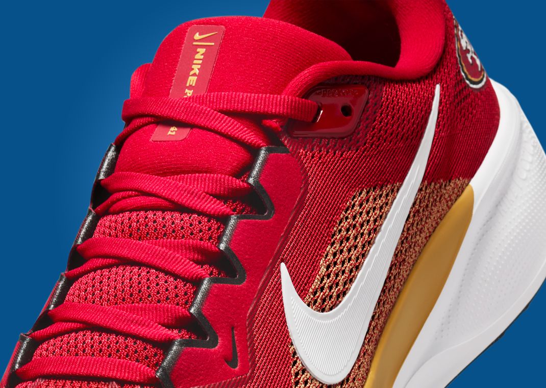 NFL x Nike Pegasus 41 San Francisco 49ers Detail