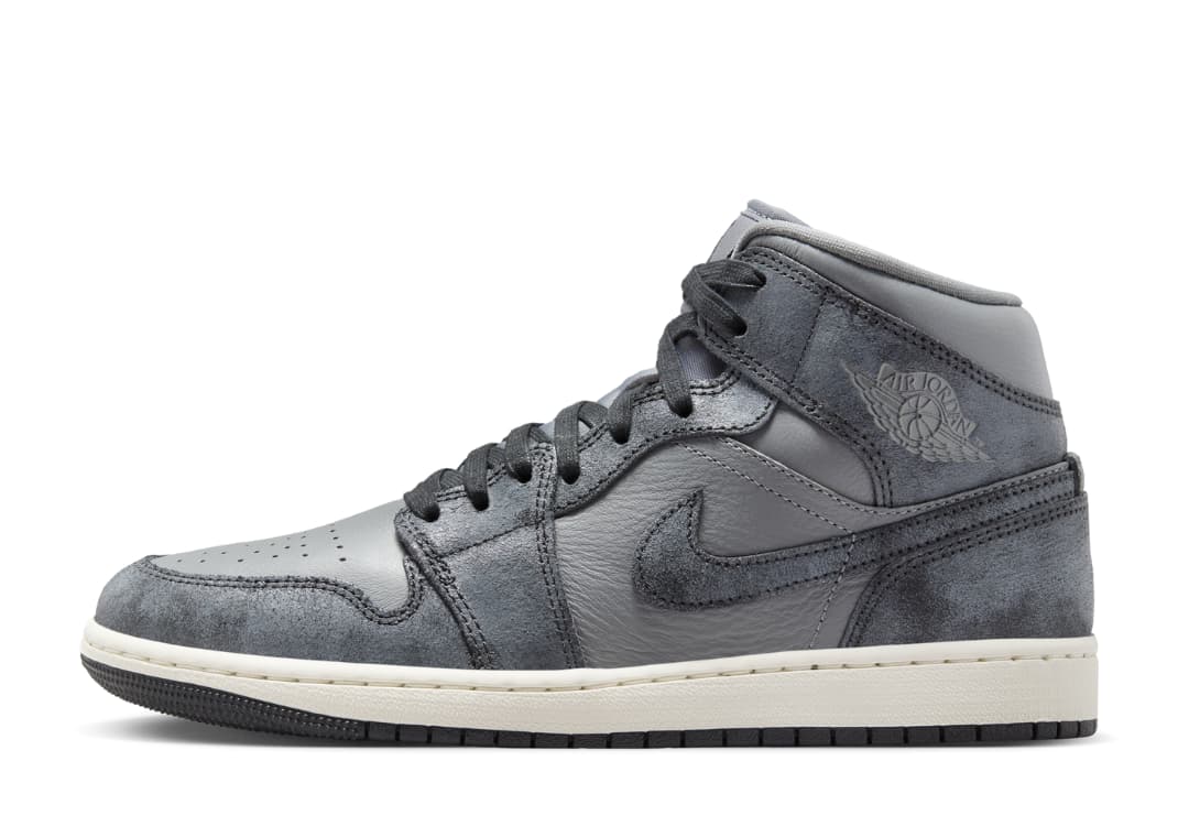 Air Jordan 1 Mid SE Smoke Grey Off Noir (W)