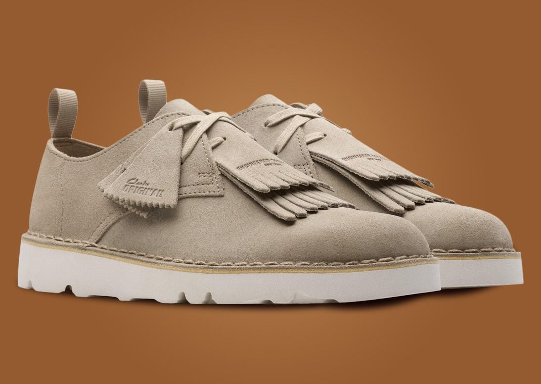 The Engineered Garments x Clarks Originals Desert Khan Pack The Engineered Garments x Clarks Originals Desert Khan Pack
