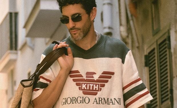 Giorgio Armani and Kith Return With Second Collaboration Celebrating the Spirit of Summer