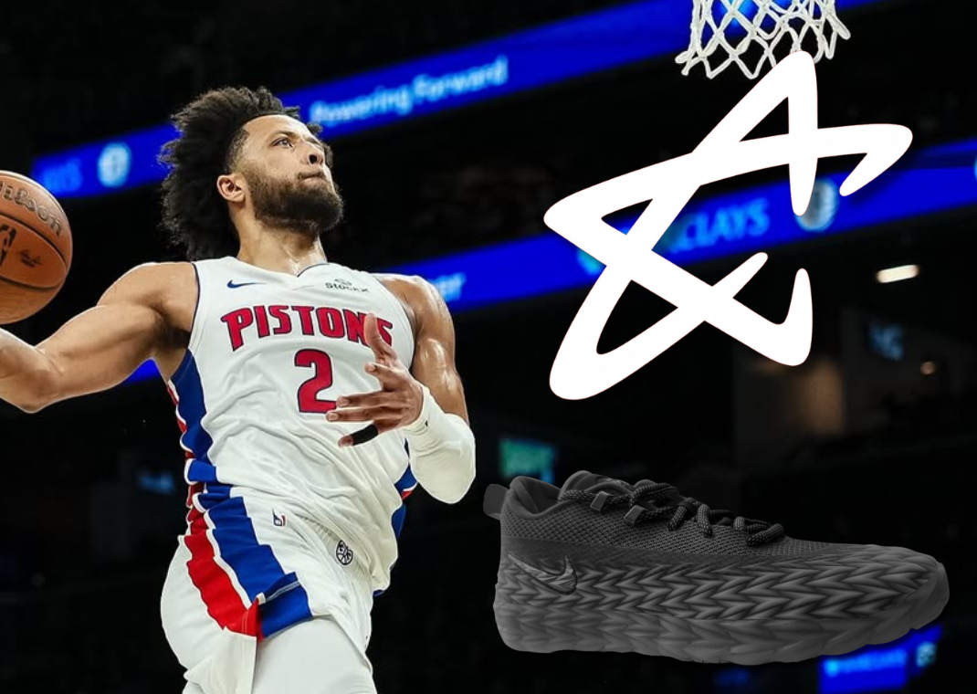 Cade Cunningham and the Nike ST Charge (shoe for reference, not the pair releasing)