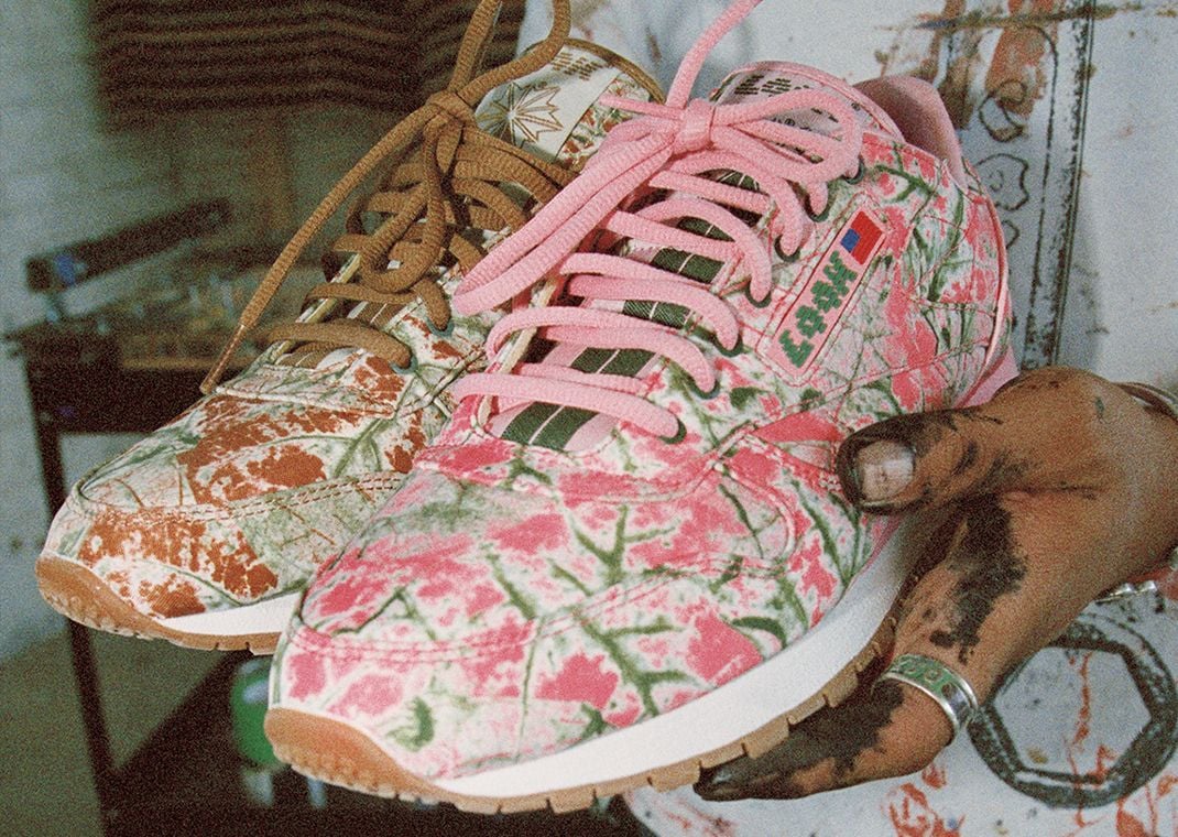 LQQK Studio x Reebok Classic Leather Camo Pack